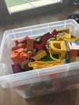 Klocki lego duplo auta koparki