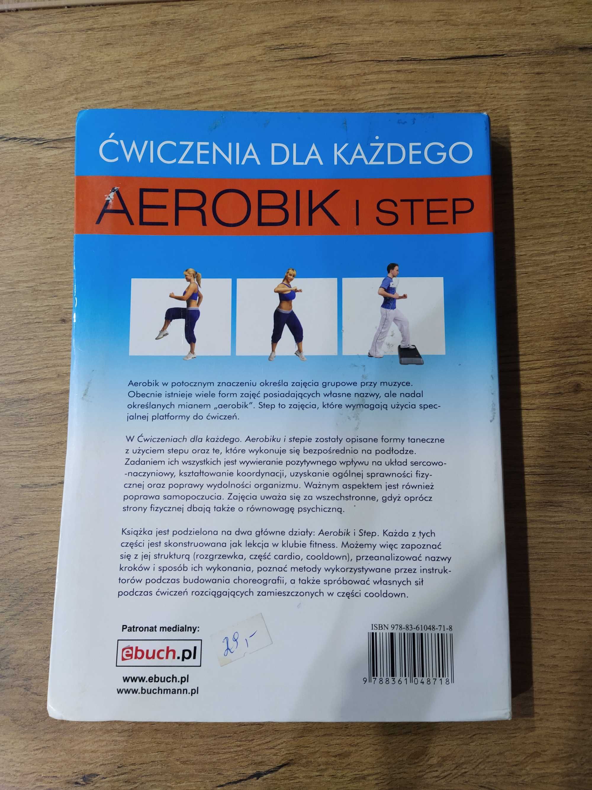 Książka Aerobik i step ćwiczenia dla każdego