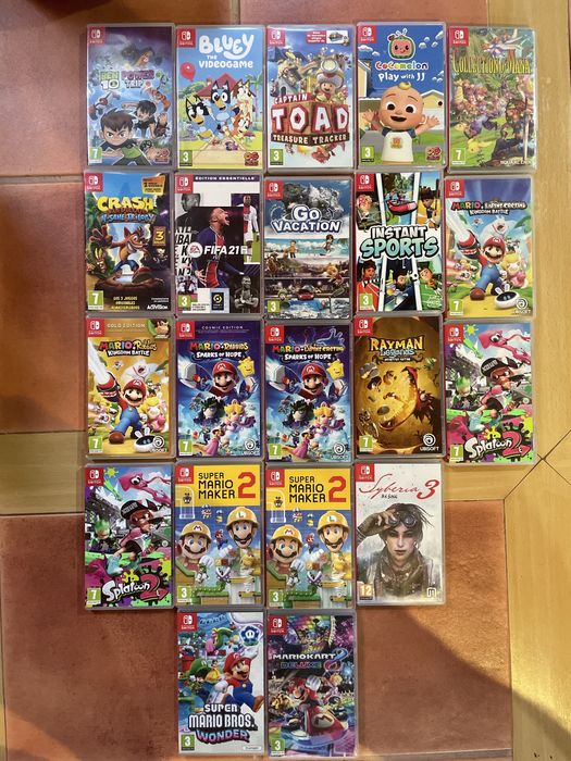 Vendo/troco jogos nintendo switch