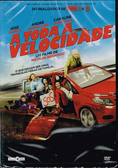 Filme em DVD: A TODA A VELOCIDADE "À FOND" - Novo! Selado!