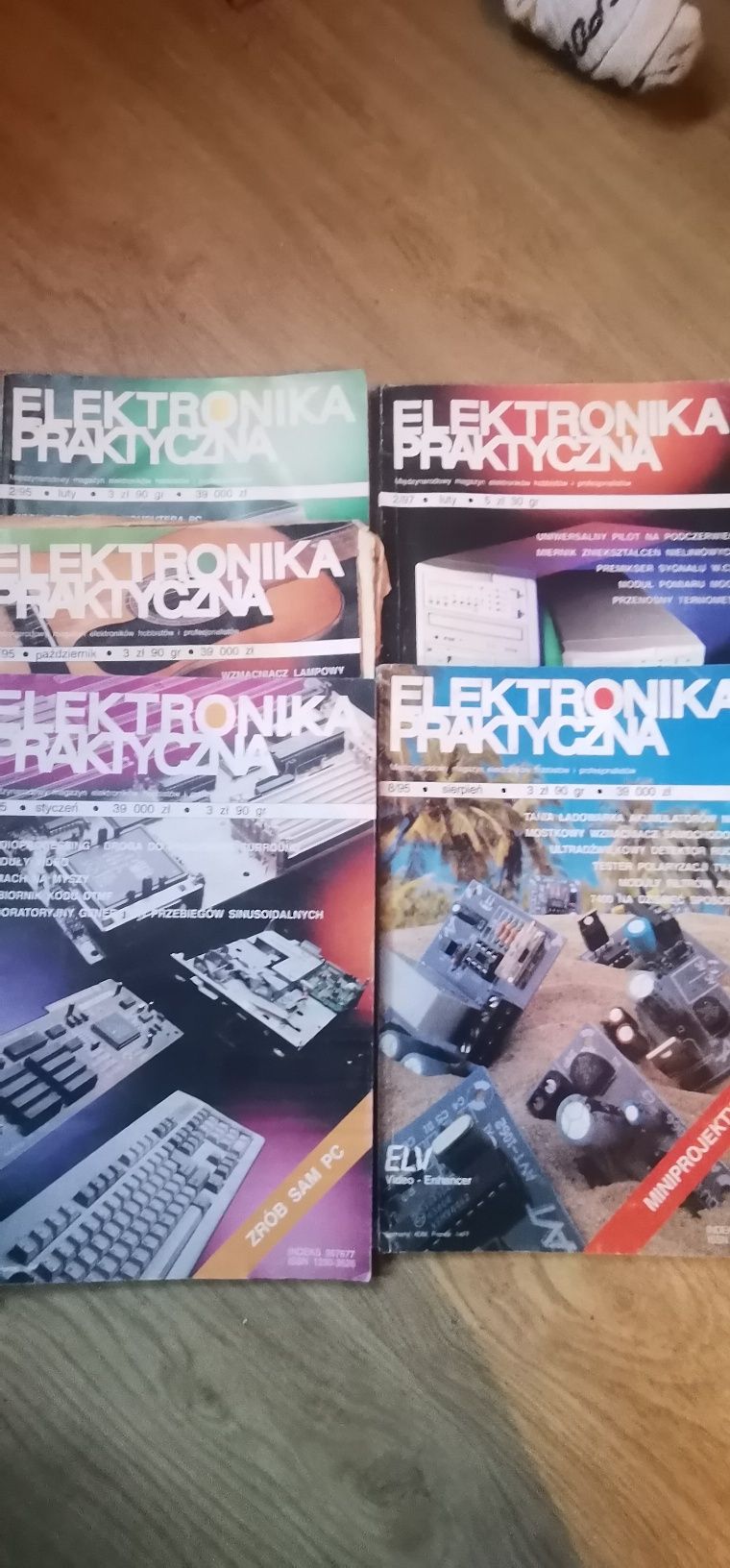 Elektronika praktyczna 7 numerów 1995r