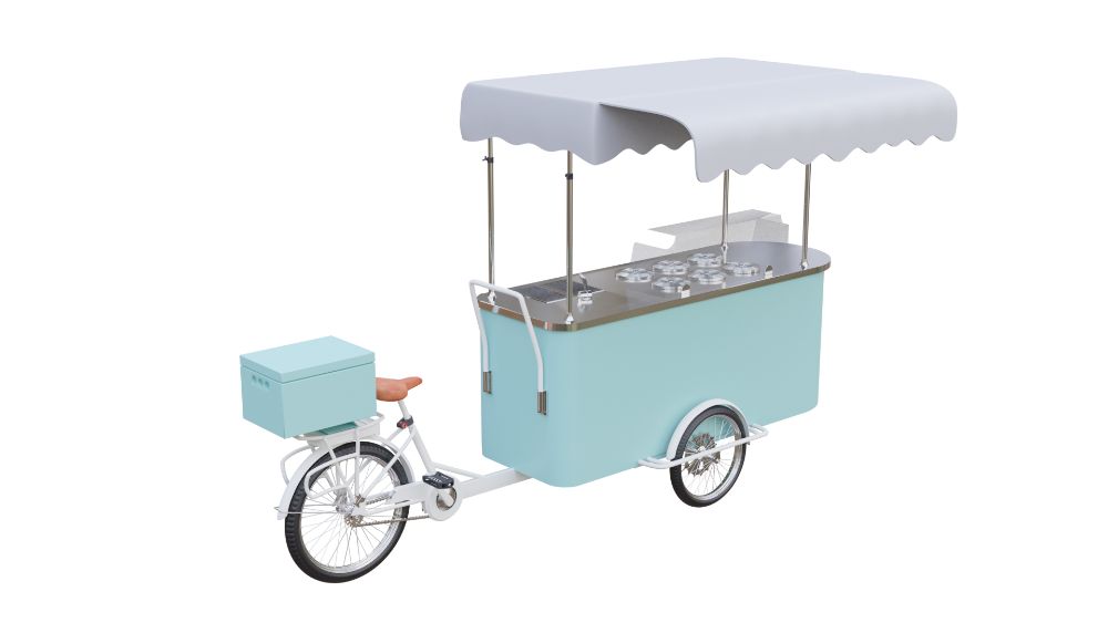 Rower gastronomiczny do lodów | Mobilna gastronomia
