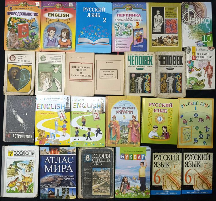 Навчальна література: підручники, посібники для школярів 60.11
