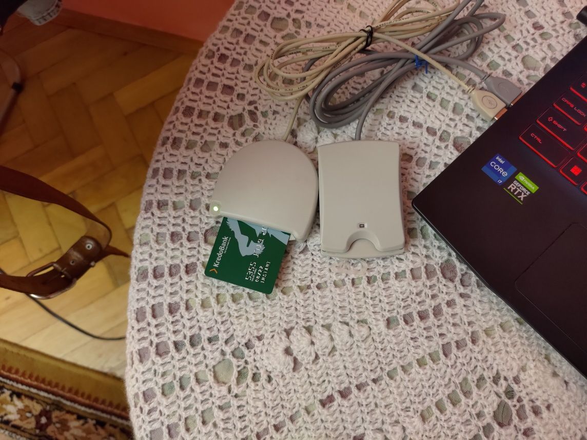 card reader read the smart card КР-378 Smart