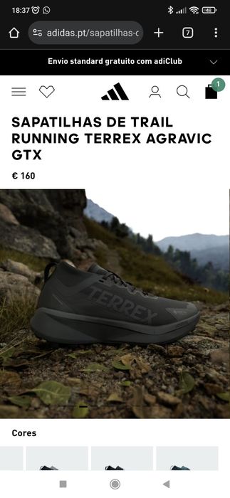 Sapatilhas de trail running impermeáveis novas n 42 2/3