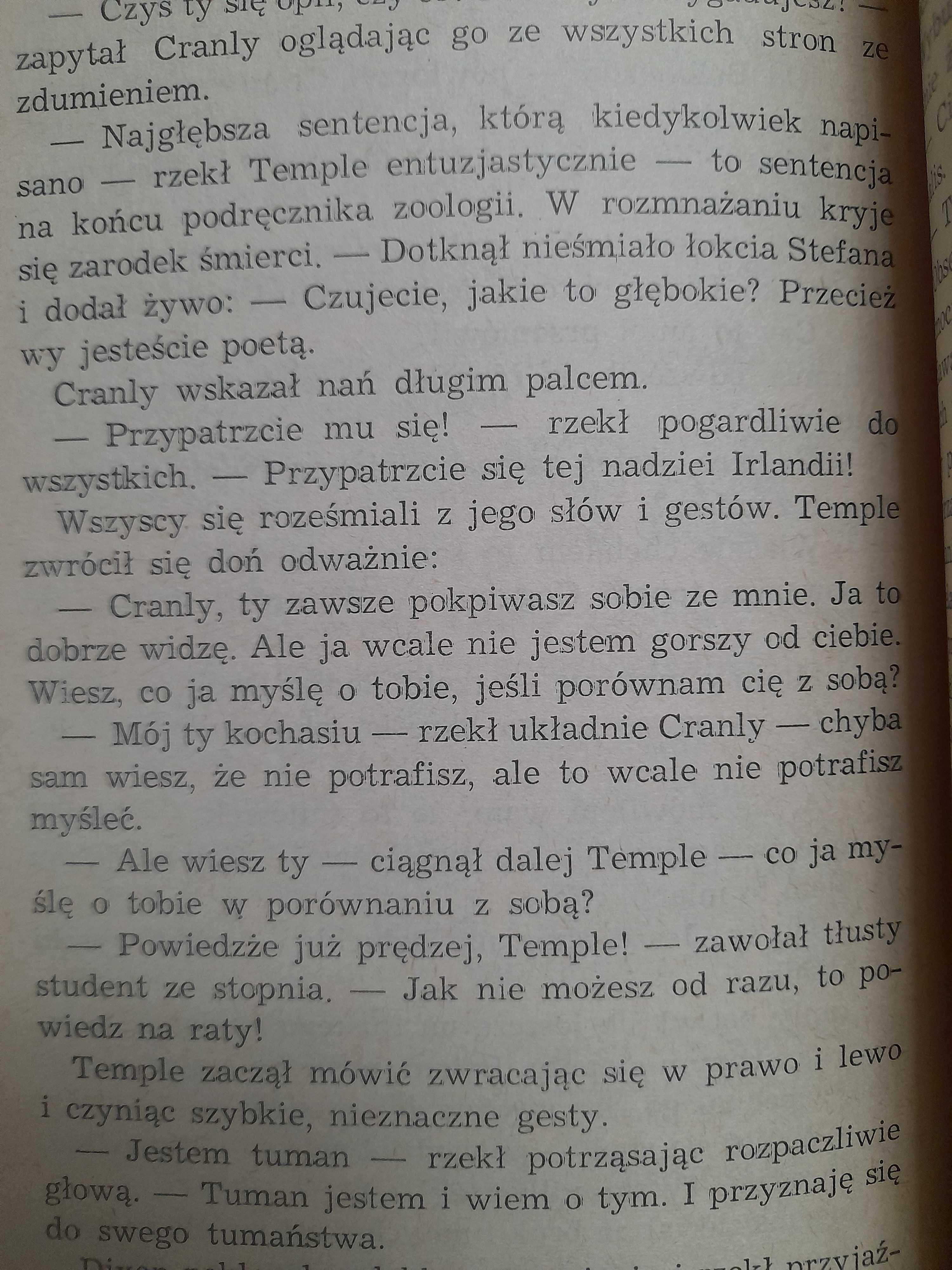 James Joyce Portret artysty z czasów młodości