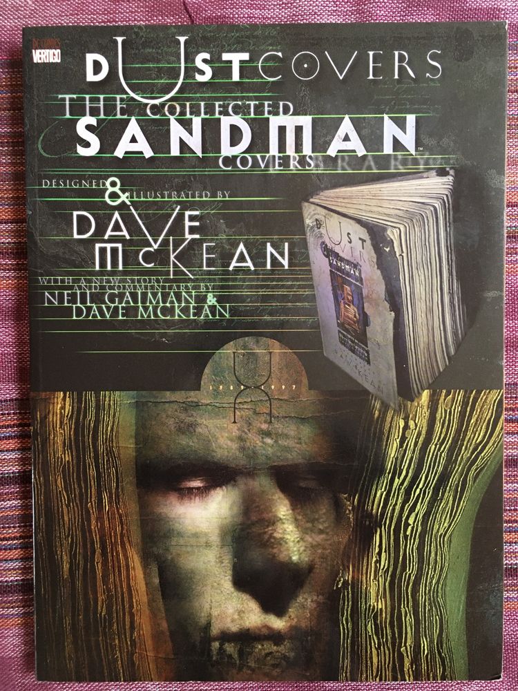 SANDMAN Neil Gaiman Dave McKean ‘The Collected Dust Covers’ DC Comics