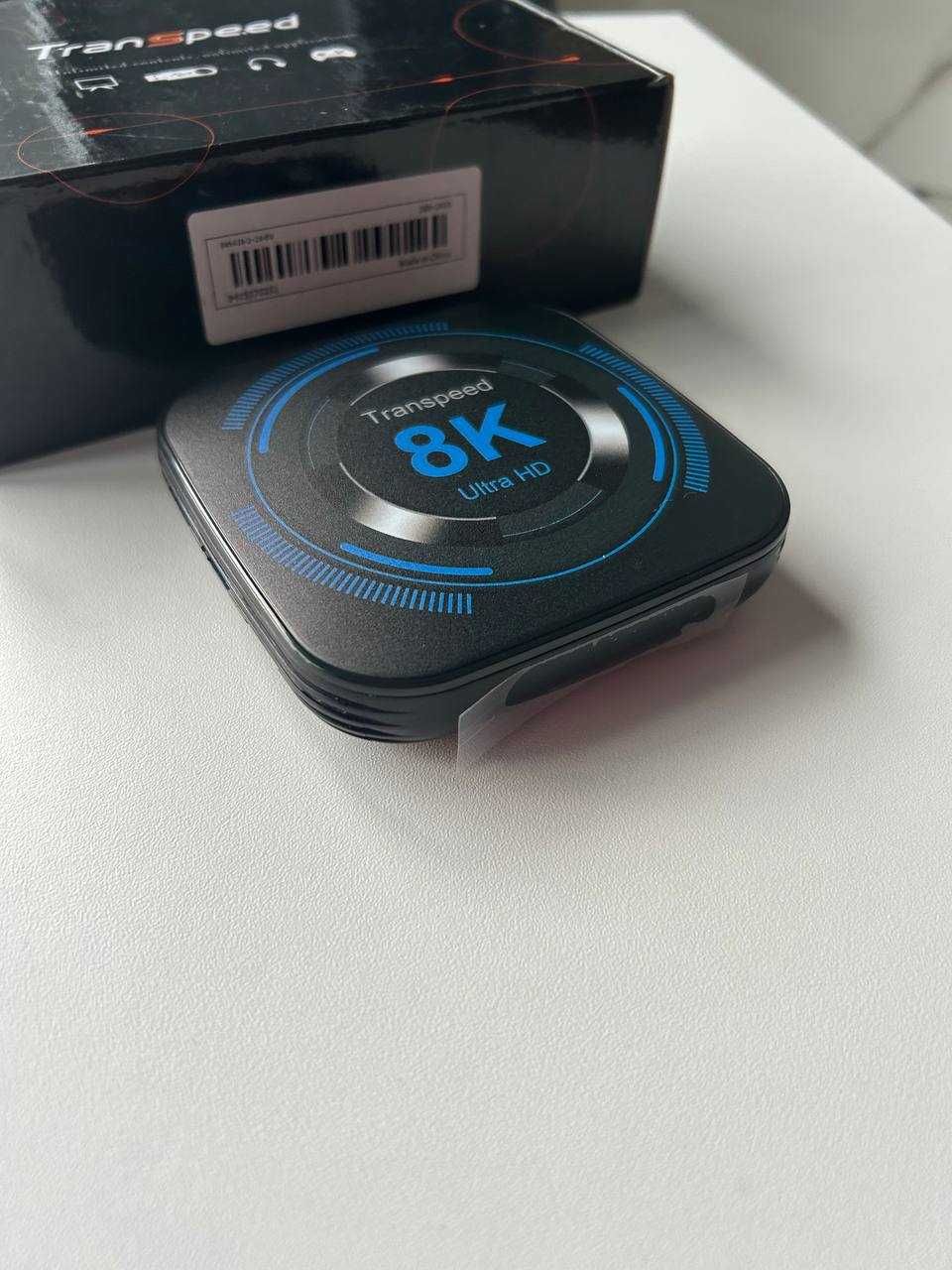 TV Box Transpeed Android 12 | 2/16GB | 8K | Wi-Fi | Смарт ТВ Приставка