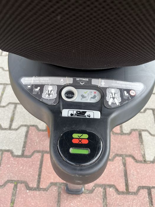 Fotelik samochodowy joie i spin 360 do 105 cm i 18 kg
