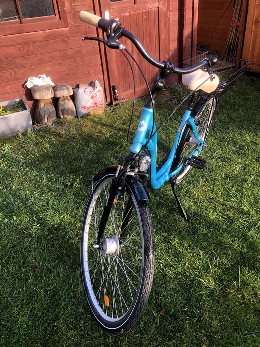 Rower damski BBF niebieski 2022 rok