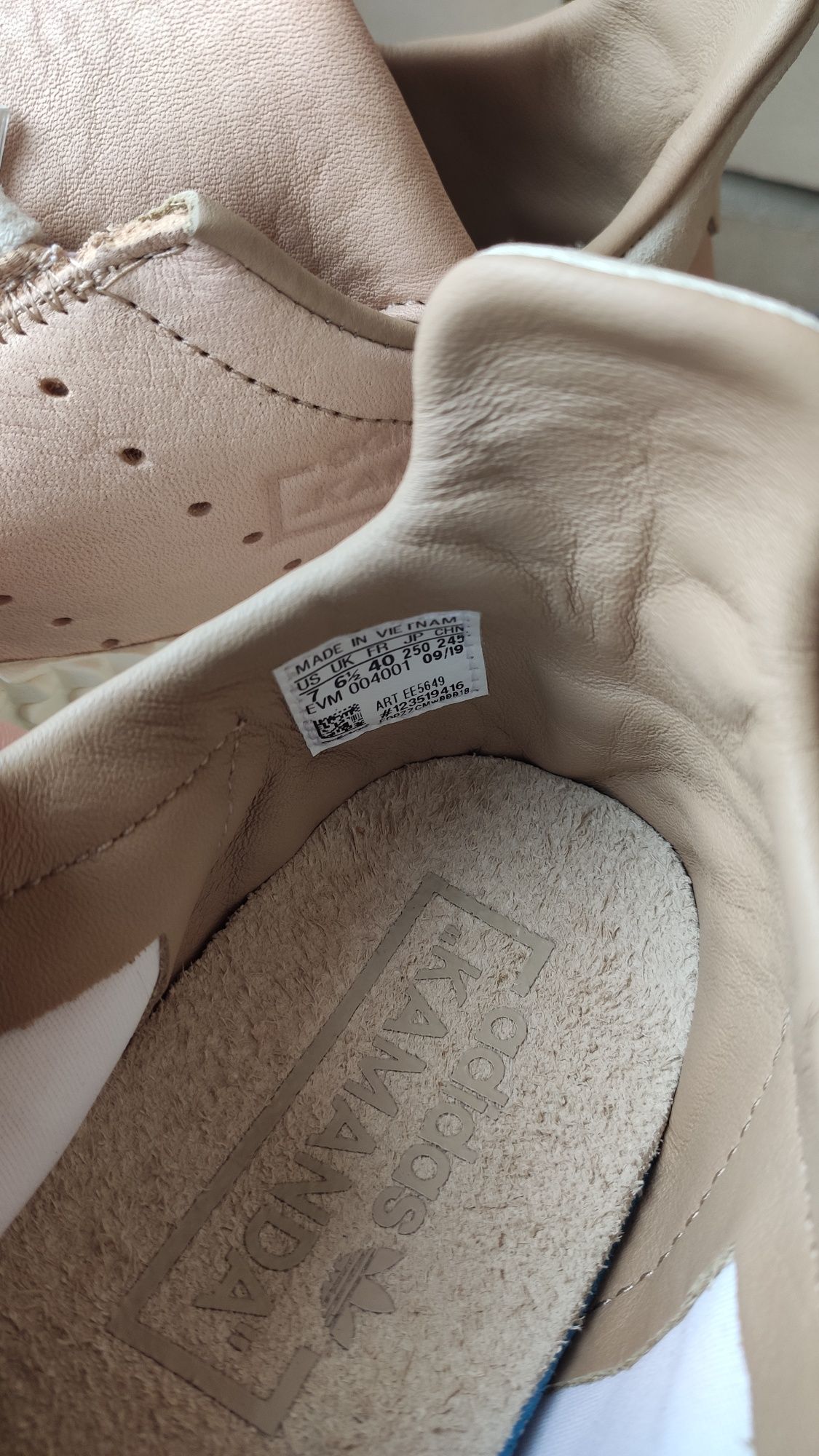 Оригинальные Кроссовки Adidas Kamada (7 US) кожа от Horween 100% НОВЫЕ