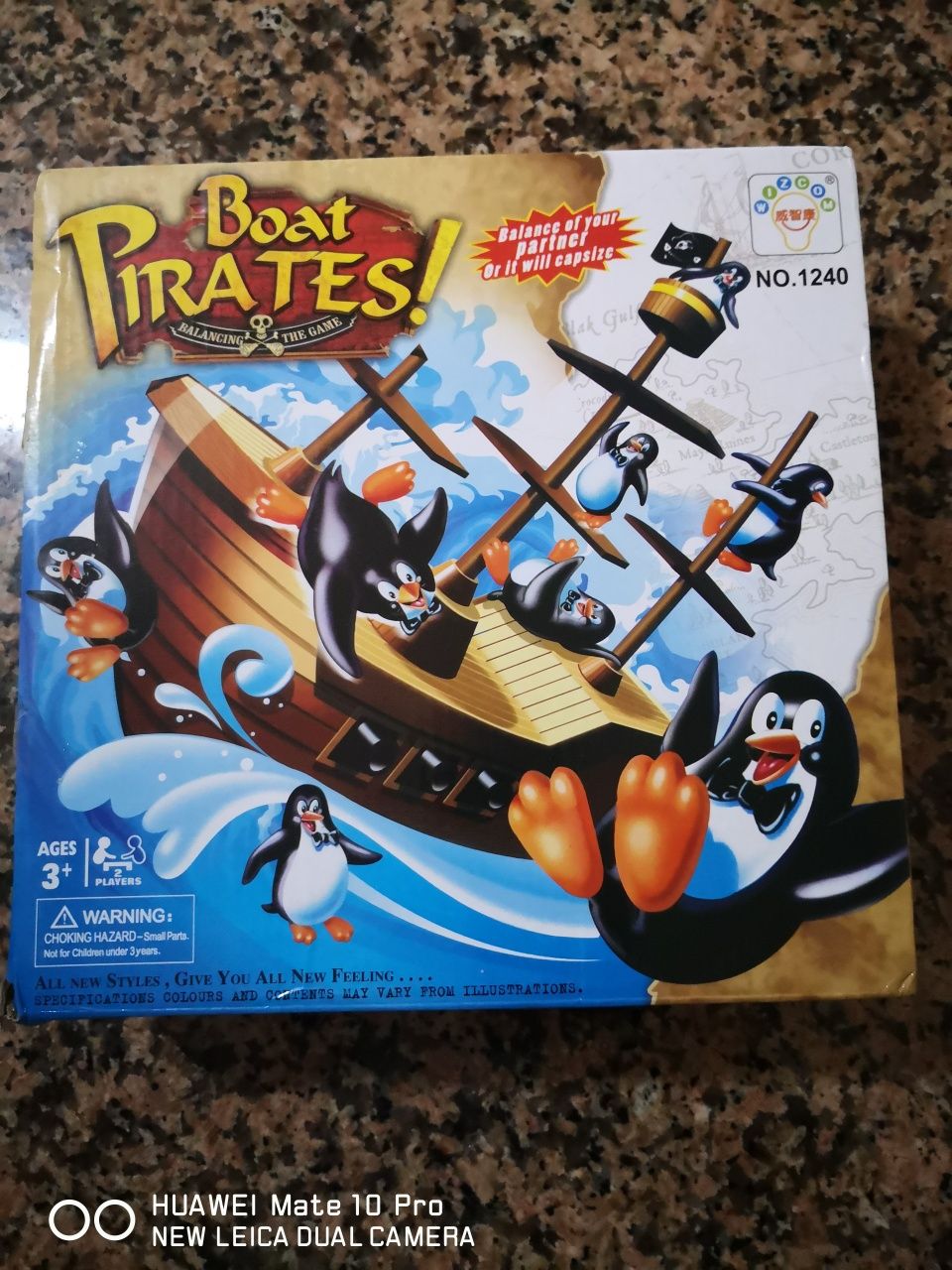 Barco Pirata - Jogo familiar