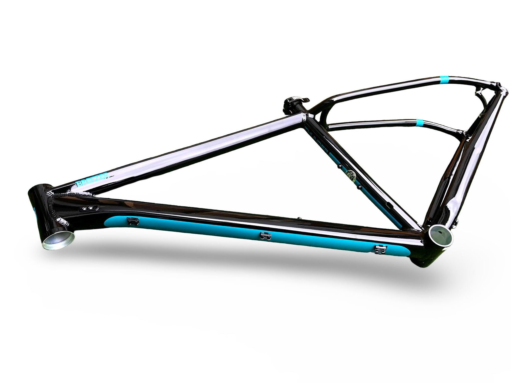 Rama Rowerowa MTB TRAIL XC BREEZER THUNDER PRO 29 Black/Cyan 16"