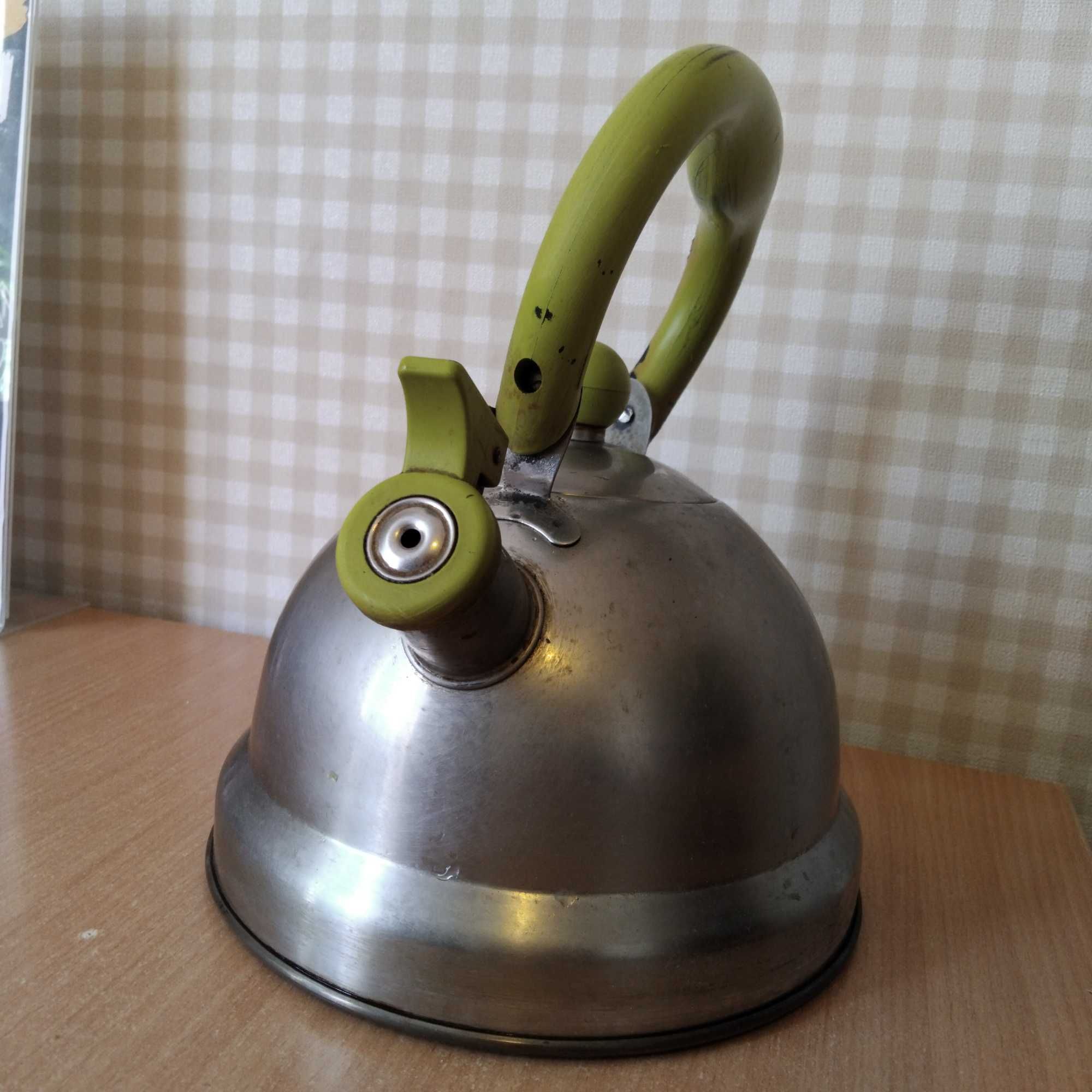 Чайник металевий, газ