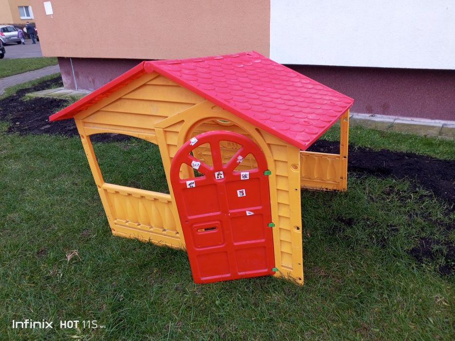 Domek ogrodowy plastikowy