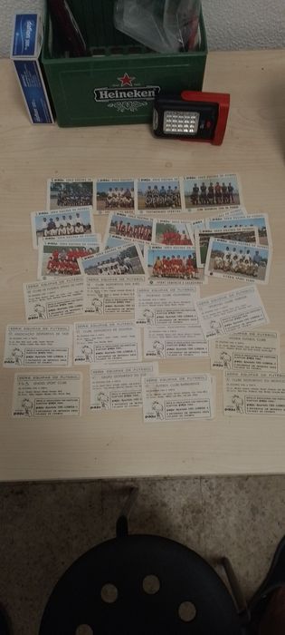 Cromos equipas pajú