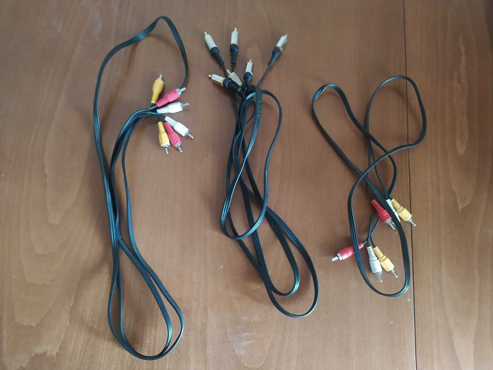 Провода USB, RCA, S-видео, оптика, 3,5 jack и др.