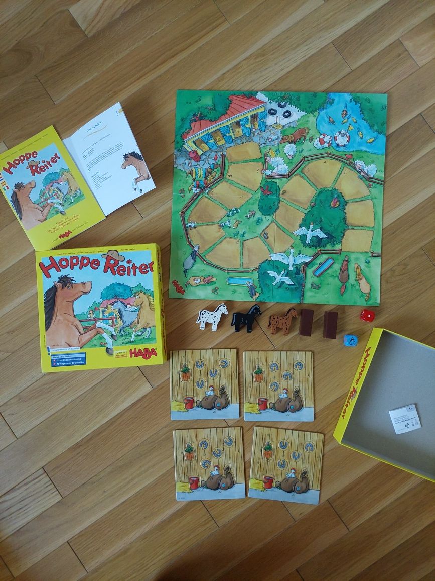 Haba gra wio koniku hoppe reiter 3+