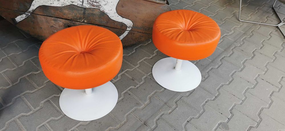 Taborety, stołki Space Age, Vintage, design 70'