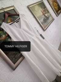 Biała nowa letnia sukienka 44/46 Tommy Hilfiger