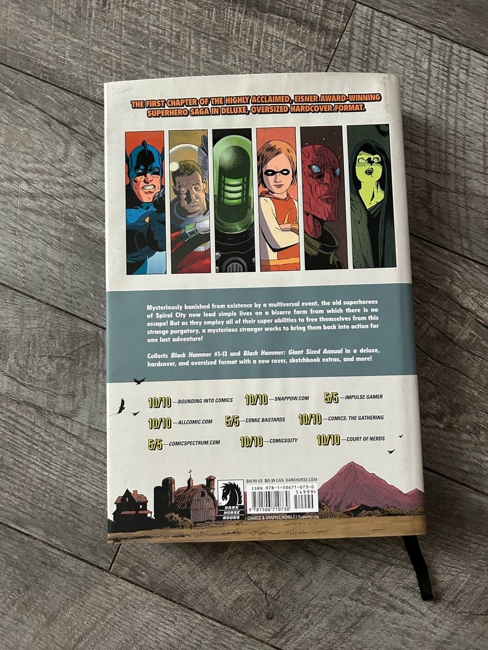 Dark Horse comis, Black Hammer: Vol1 , Library Edition