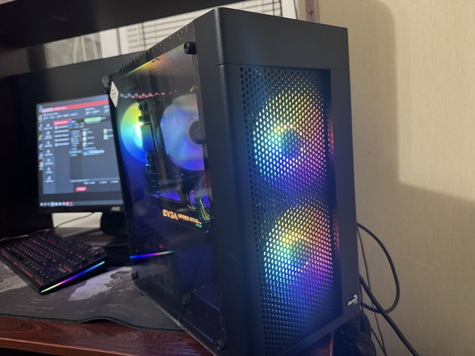 Пк GTX 1070 8gb + Ryzen 5500 + 2/8 16 gb ddr4 3200mhz 512 m.2 nvme