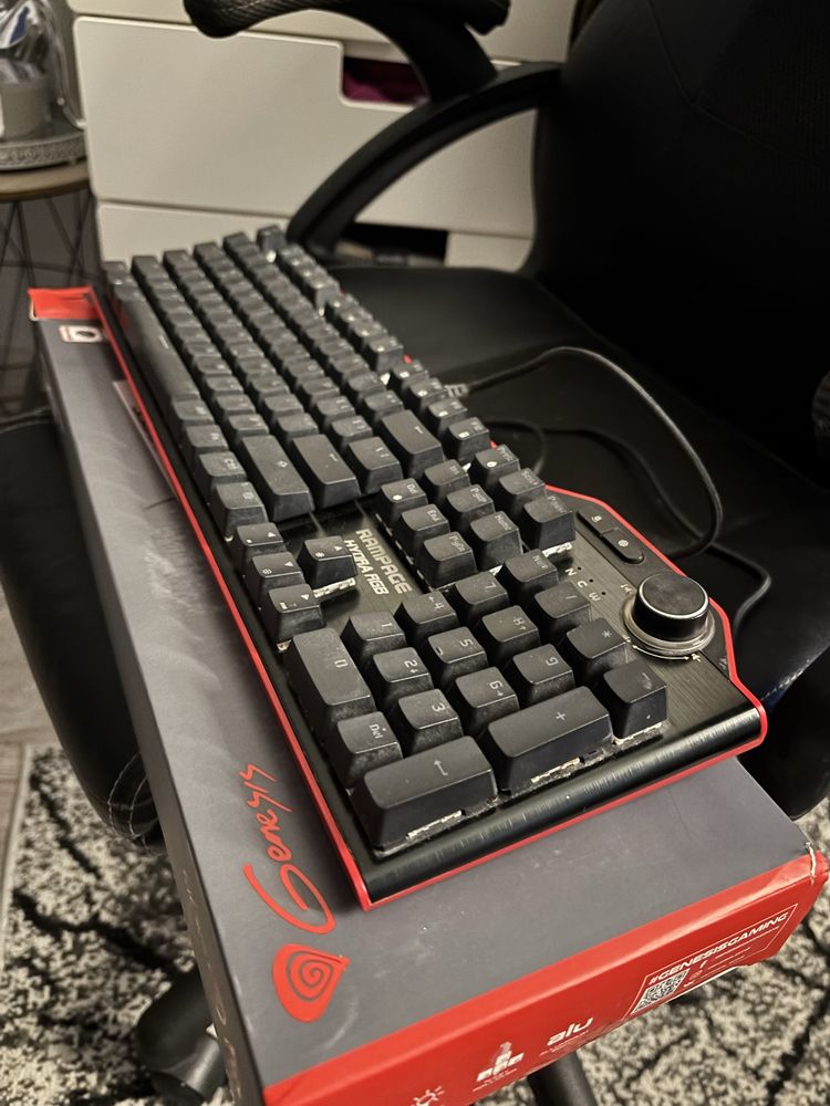 Klawiatura mechniczna Rampage Hydra RGB