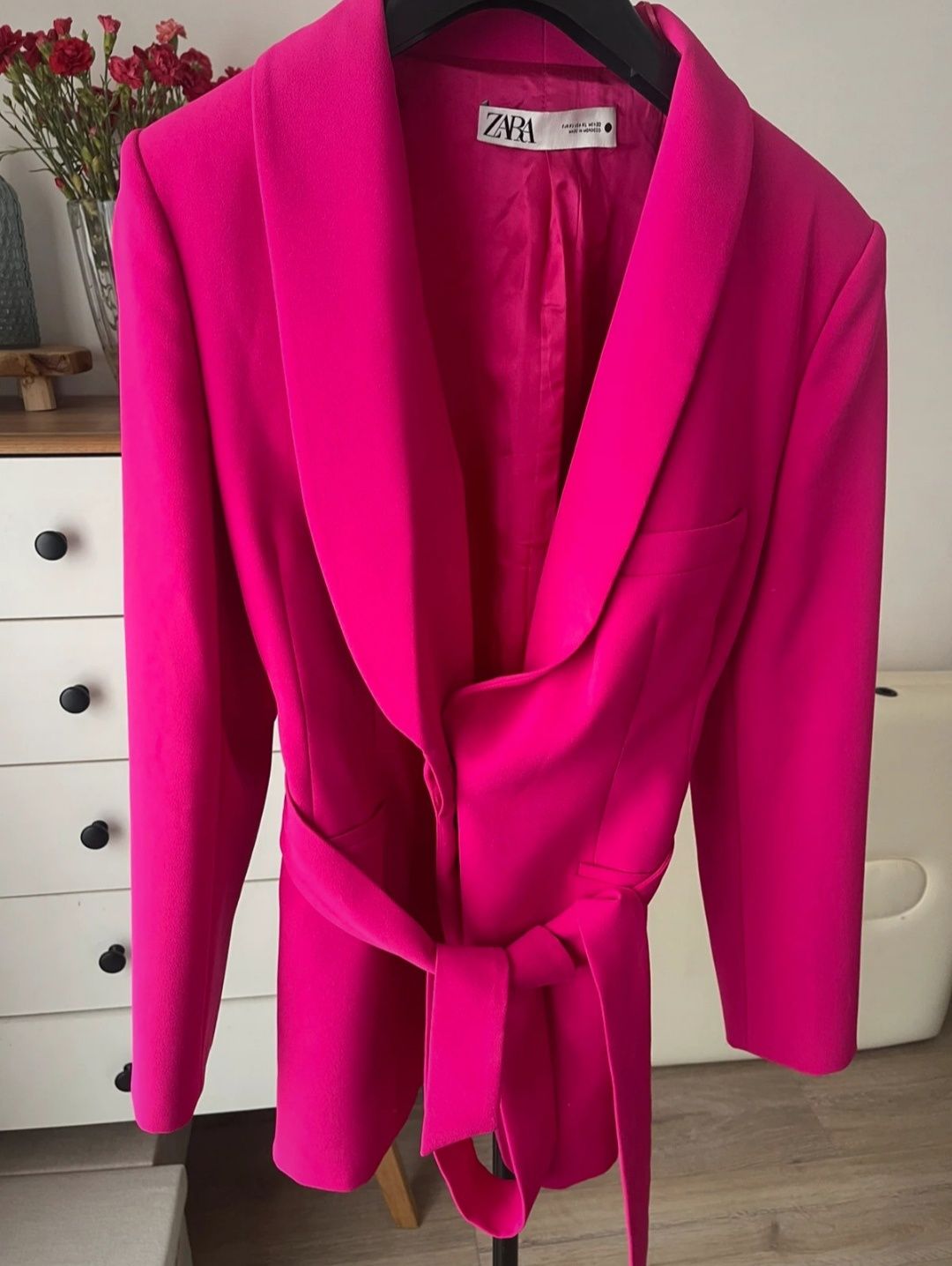 Marynarka Zara różowa L/xl nowość