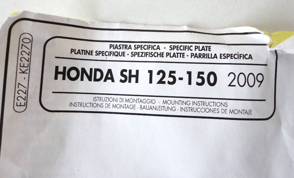 HONDA SH 125 - kit fixação E227