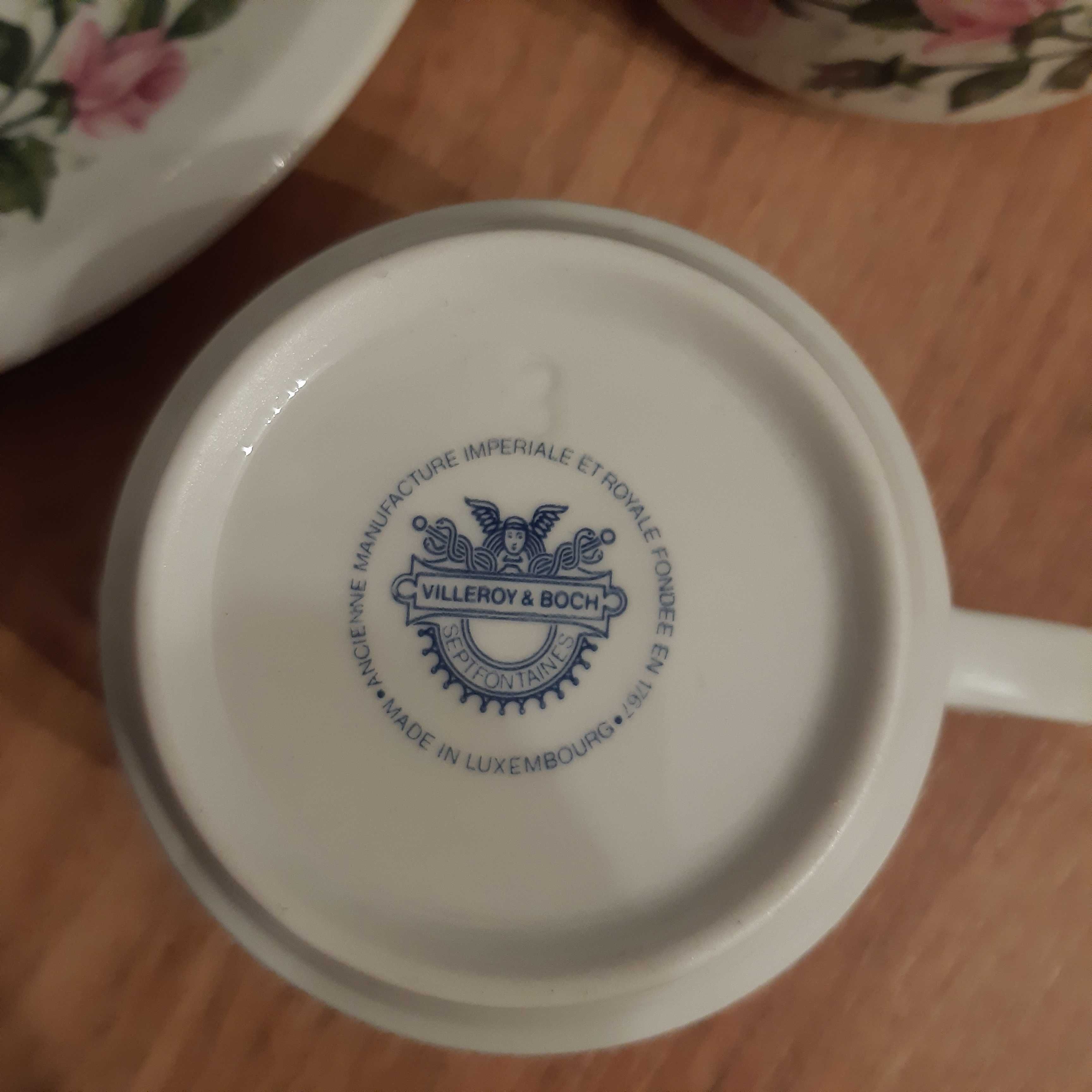 porcelana,zestaw kawowy Villeroy & Boch,unikat