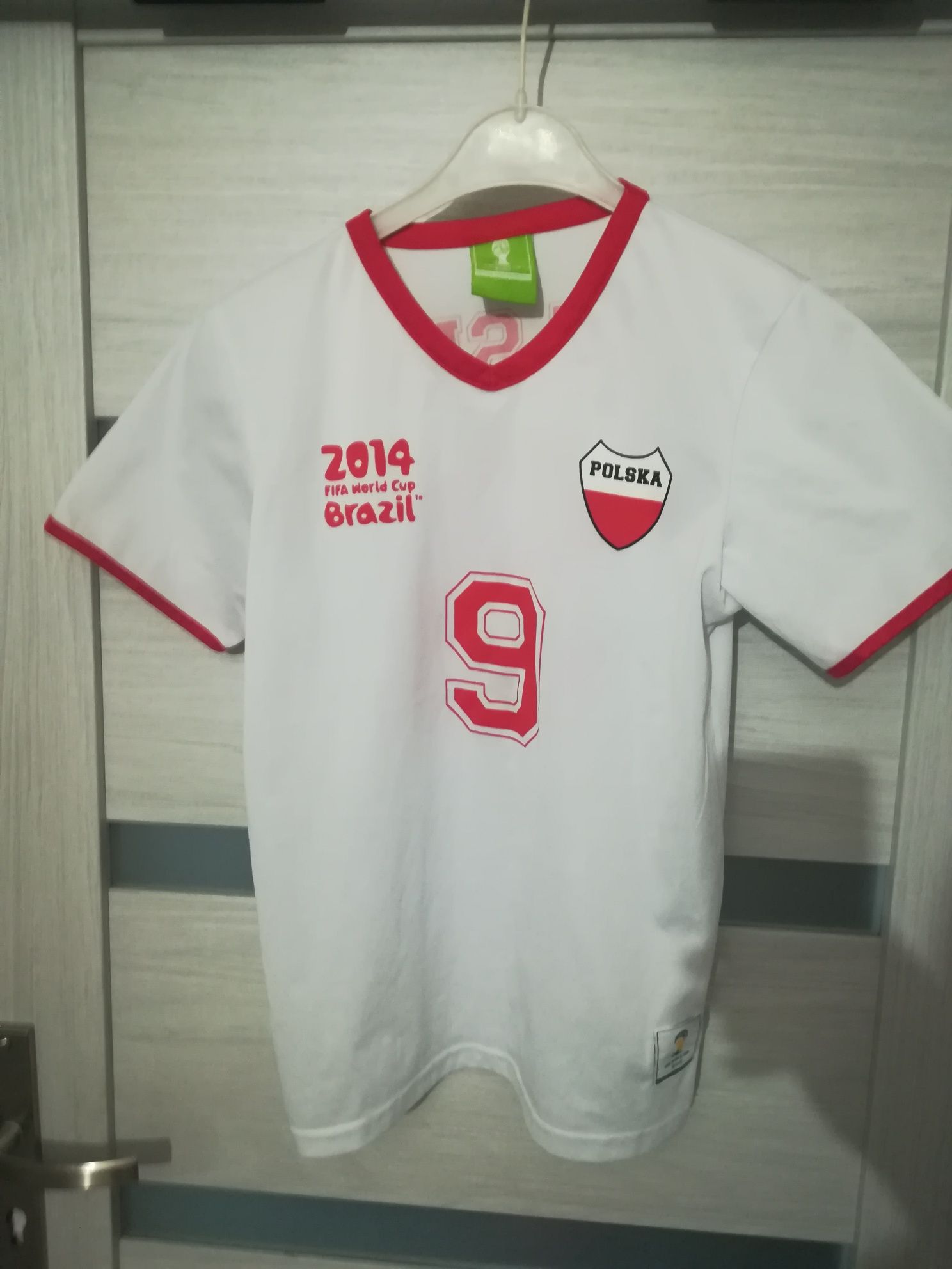 Koszulka Polska mundial dla dzieci nr 9