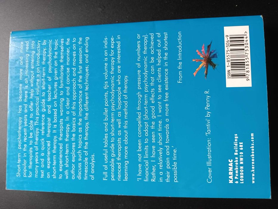 "A Handbook of Short-Term Psychodynamic Psychotherapy" Penny Rawson