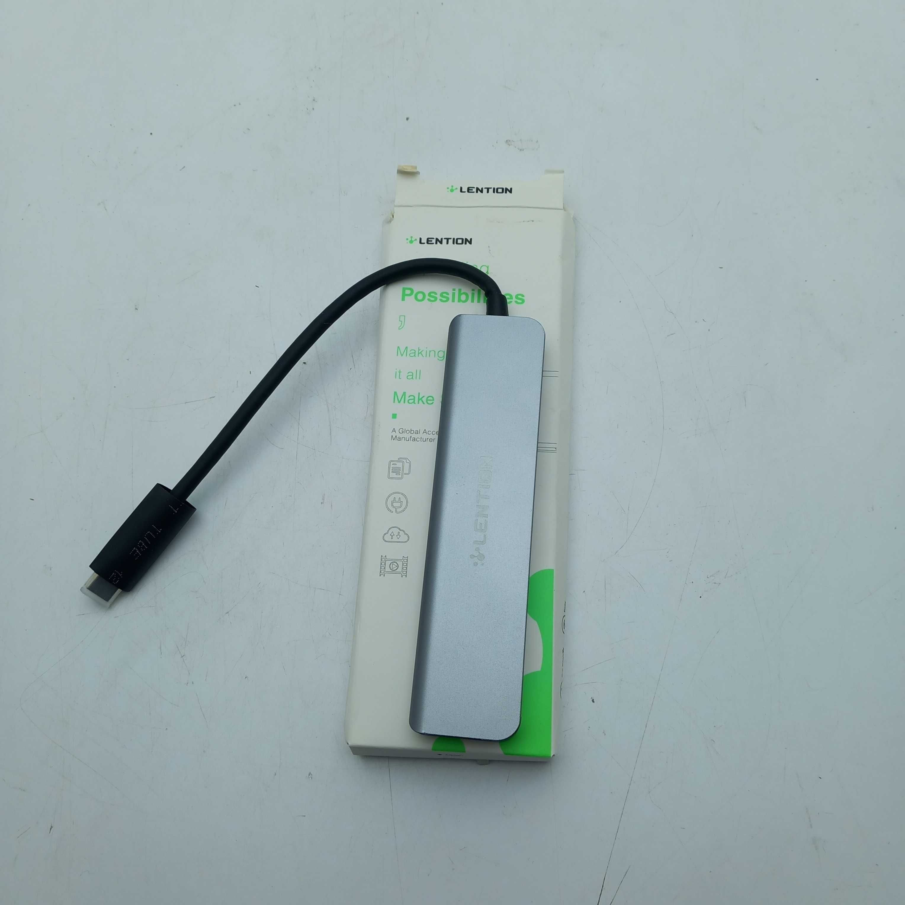 LENTION CE35s H Koncentrator USB C 6 w 1