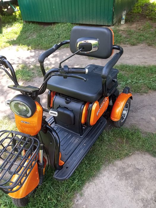 Трьох кольосний електро велосипед