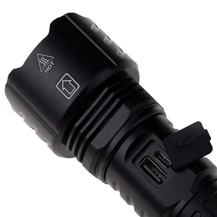 Ліхтарик тактичний X-BALOG P120 з функцією POWERBANK