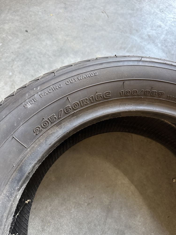 2x opony letnie 205/60R16C Hankook Radial RA14 cena za parę