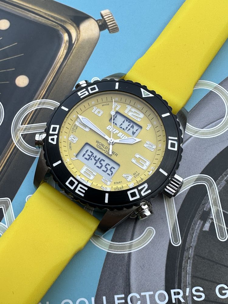 Deep Blue Micro Brand z USA Zegarek Gotowy Na lato Nie Przegap