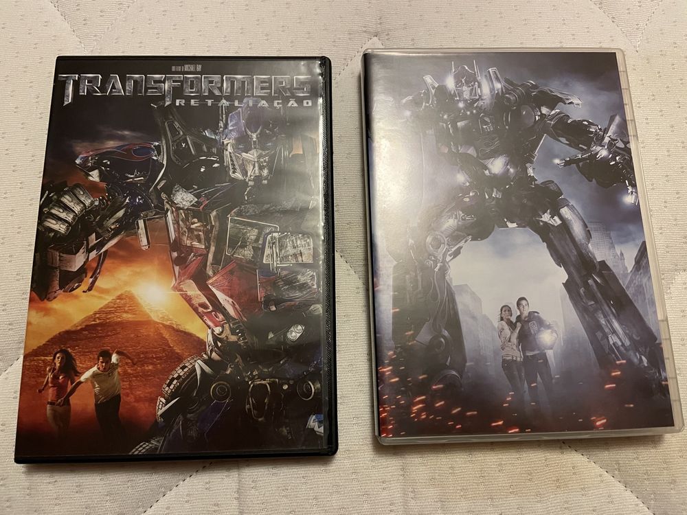 DVD Transformers 1 e 2
