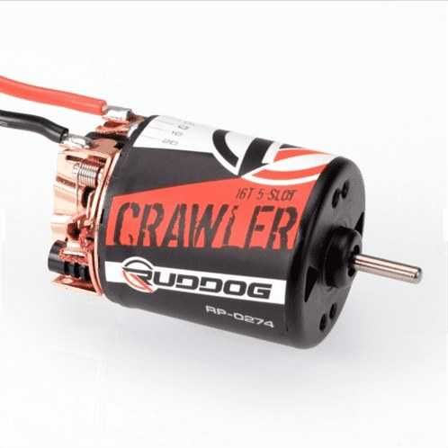 Motor com escovas 5-Slots para crawlers 540/550