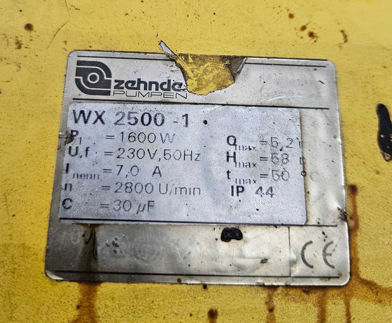 Silnik 1600W od hydroforu - sprawny