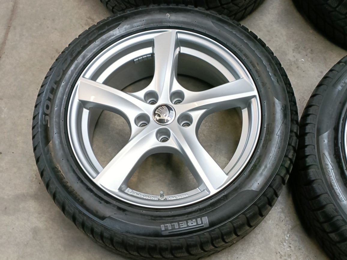 Kola zimowe Alufelgi Skoda 17 cali 5x112 Yeti Octavia Superb Karoq