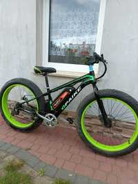 Rower elektryczny 40 km/h fat bike 26 cali