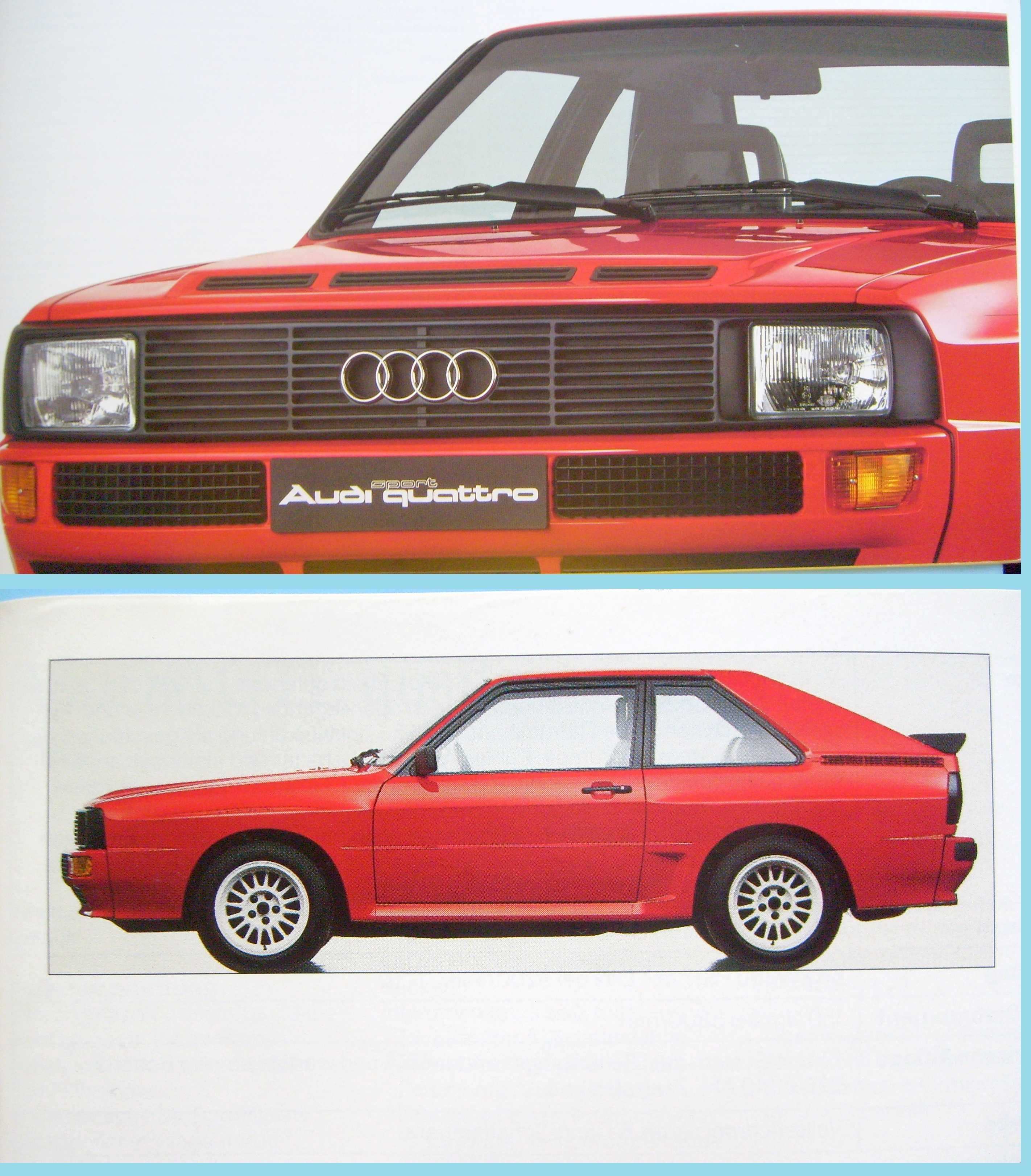 AUDI Quattro Programm 1985 * prospekt katalog 28 str., stan IDEALNY