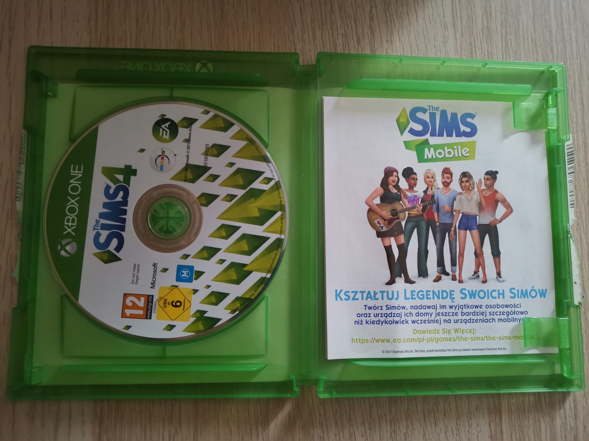 The sims 4 Xbox One S X Series