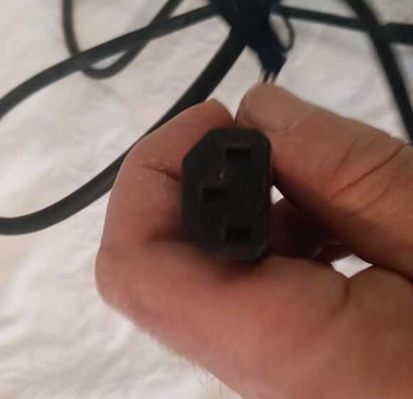 I-sheng SP-022 Euro Plug Electri-Cabo de #ECM-13018 - Preto