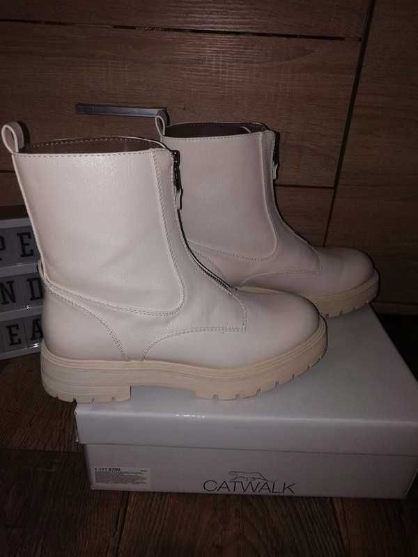 Catwalk buty ocieplane glany botki trapery workery kozaki 40 (26.3)