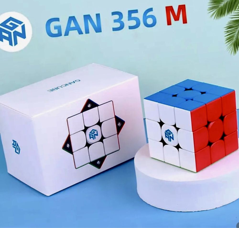 Кубик рубик магнит GAN 356 M Magnetic Magic Speed