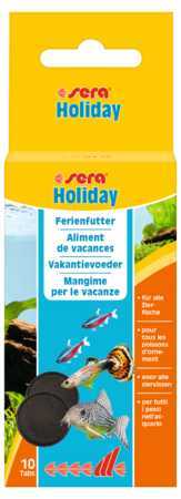 JBL Sera Holiday 10tab. Sera FD Tubifex 100ml + GRATIS