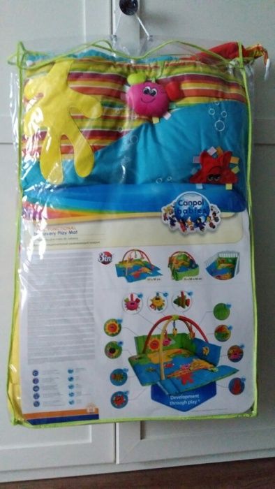 Mata edukacyjna Canpol Babies Ocean 3 w 1