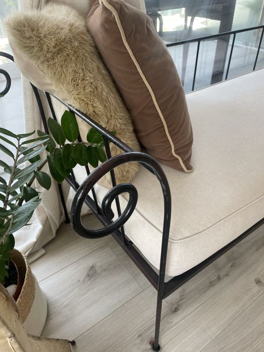 Sofá rústico 175cm